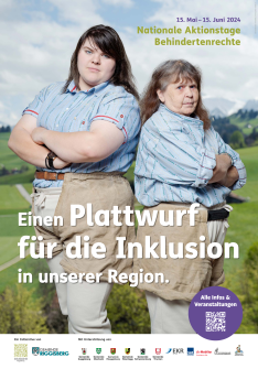 Einen Plattwurf für die Inklusion in unserer Region.
